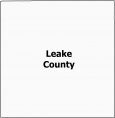 Leake County Map Mississippi