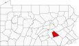 Lebanon County Map Pennsylvania Locator