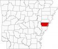 Lee County Map Arkansas Locator