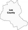 Lee County Map South Carolina