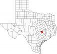 Lee County Map Texas Locator