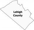 Lehigh County Map Pennsylvania