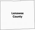 Lenawee County Map Michigan