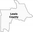 Lewis County Map Idaho