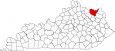 Lewis County Map Kentucky Locator