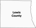 Lewis County Map Missouri