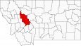 Lewis and Clark County Map Montana Locator