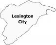 Lexington City Map Virginia