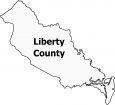 Liberty County Map Georgia