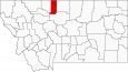 Liberty County Map Montana Locator