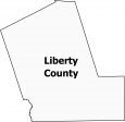 Liberty County Map Texas