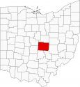 Licking County Map Ohio Locator