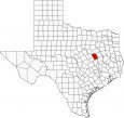 Limestone County Map Texas Locator