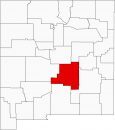 Lincoln County Map New Mexico Locator