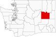 Lincoln County Map Washington Locator