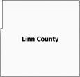Linn County Map Kansas