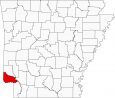 Little River County Map Arkansas Locator