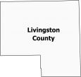 Livingston County Map Illinois Locator