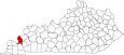 Livingston County Map Kentucky Locator