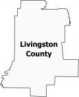 Livingston County Map New York