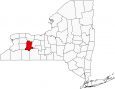 Livingston County Map New York Locator