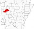 Logan County Map Arkansas Locator