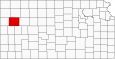 Logan County Map Kansas Inset
