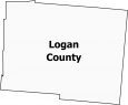 Logan County Map Ohio