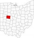 Logan County Map Ohio Locator