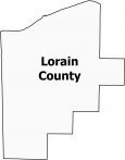 Lorain County Map Ohio