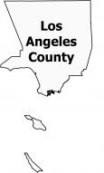 Los Angeles County Map California