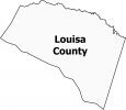 Louisa County Map Virginia