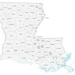 Louisiana County Map