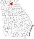 Lumpkin County Map Georgia Locator