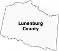 Lunenburg County Map Virginia