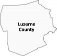 Luzerne County Map Pennsylvania
