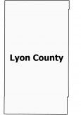 Lyon County Map Kansas