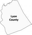 Lyon County Map Kentucky