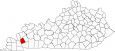 Lyon County Map Kentucky Locator