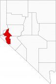 Lyon County Map Nevada Locator