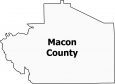 Macon County Map Alabama