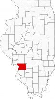 Madison County Map Illinois