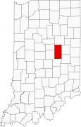 Madison County Map Indiana Locator