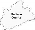 Madison County Map North Carolina