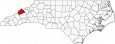 Madison County Map North Carolina Locator