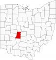 Madison County Map Ohio Locator