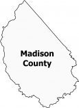 Madison County Map Virginia