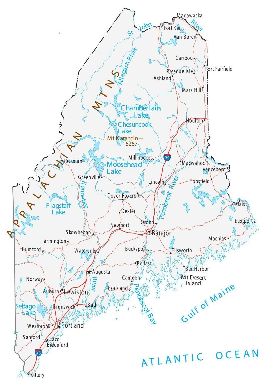 map-of-maine-cities-and-roads-gis-geography