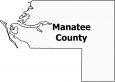 Manatee County Map Florida