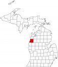 Manistee County Map Michigan Locator